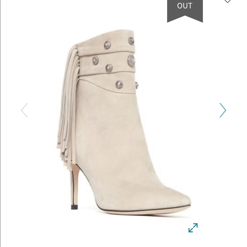 Paige Leah fringe bootie